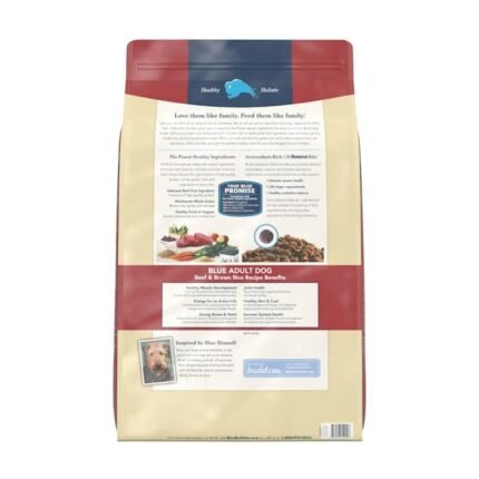 Blue Buffalo Blue Life Protection Formula Natural Adult Beef and Brown Rice Dry Dog Food, 24 lbs.