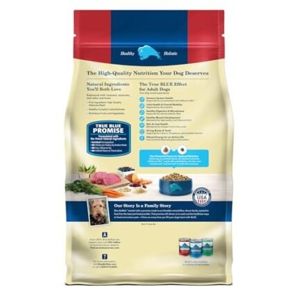 Blue Buffalo Life Protection Formula Adult Dry Dog Food, Helps Build and Maintain Strong Muscles, Made with Natural Ingredients, Beef & Brown Rice Recipe, 15-lb. Bag