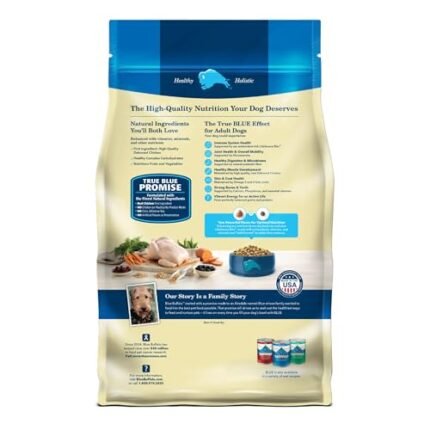 Blue Buffalo Life Protection Formula Adult Dry Dog Food, Helps Build and Maintain Strong Muscles, Made with Natural Ingredients, Chicken & Brown Rice Recipe, 30-lb. Bag