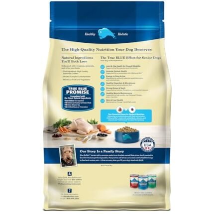 Blue Buffalo Life Protection Formula Adult Dry Dog Food, Helps Build and Maintain Strong Muscles, Made with Natural Ingredients, Chicken & Brown Rice Recipe, 34-lb. Bag