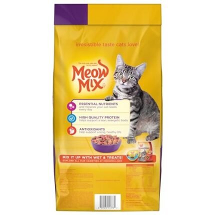 Meow Mix Original Choice Dry Cat Food, 6.3 Pound Bag (Pack of 2)