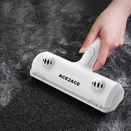 Pet Hair Remover Roller, ACE2ACE Reusable Animal Hair Removal Brush for Dogs and Cats, Self Clean Pet Fur from Carpet, Furniture, Rugs, Laundry, Clothes and Bedding, Sofa