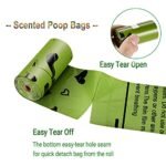 Yingdelai Dog Poop Bags, 540 Counts Poop Bags Leak-Proof Dog Waste Bags with 1 Dispenser Poop Bags for Dogs|Doggy (Scented)