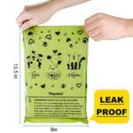 Yingdelai Dog Poop Bags, 540 Counts Poop Bags Leak-Proof Dog Waste Bags with 1 Dispenser Poop Bags for Dogs|Doggy (Scented)